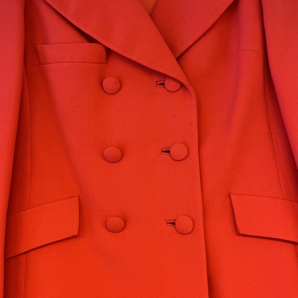 Vintage Blazer Hot Pink Silk Lined - Picture 3 of 8